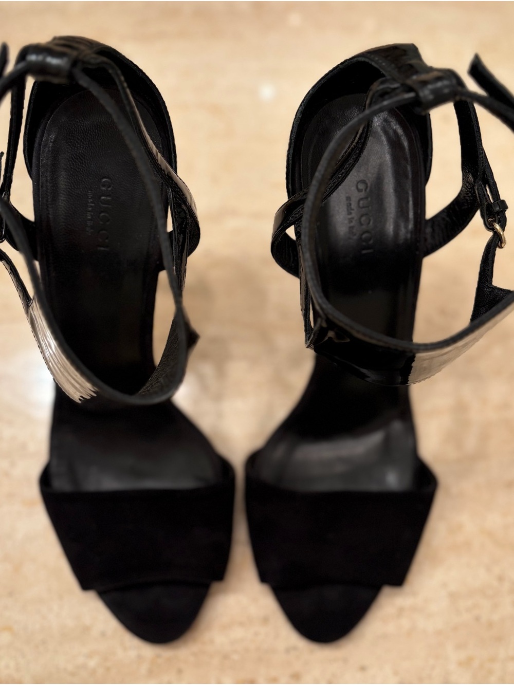 Gucci Frida Giannini Ankle-Cuff Heels